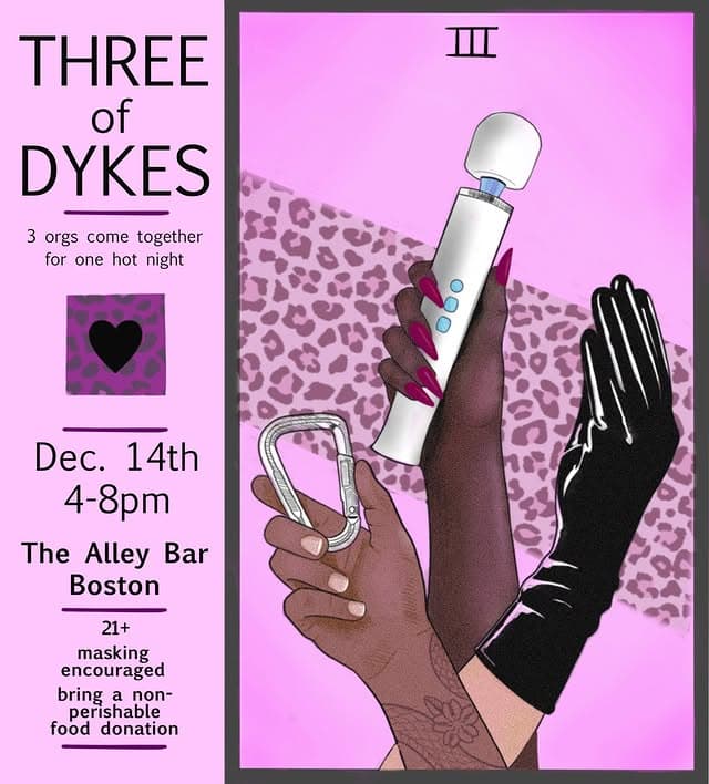 Three of Dykes - Dyke Night x Fist x BLOOD